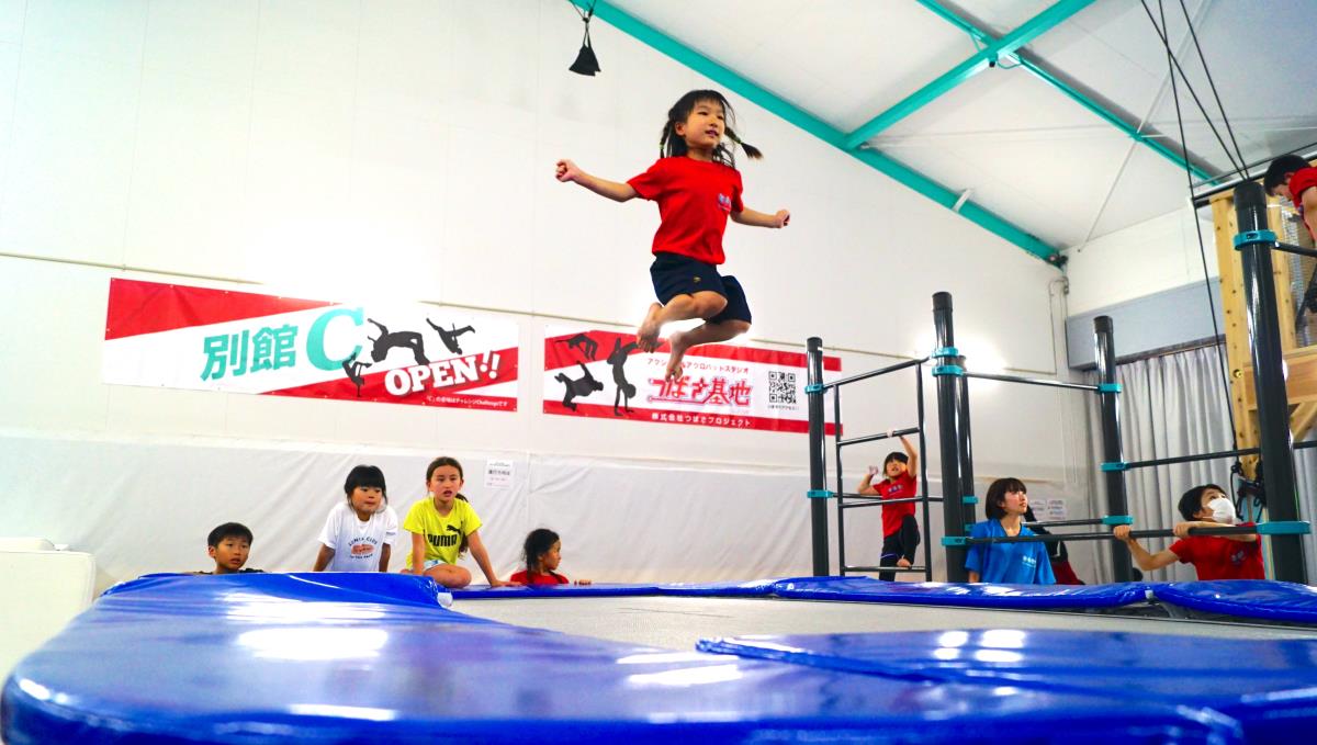 子供トランポリン